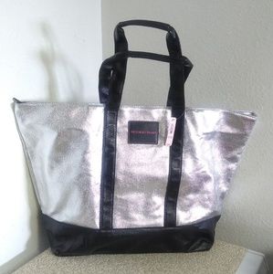 VS Black & Silver Tote